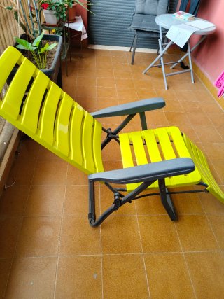 Urge venta Hamaca terraza plegable 3 posiciones.