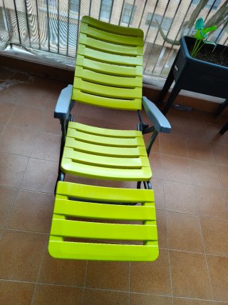 Urge venta Hamaca terraza plegable 3 posiciones.