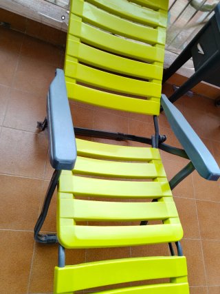 Urge venta Hamaca terraza plegable 3 posiciones.