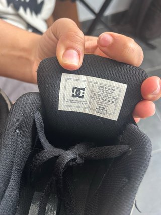 Zapatillas DC Chunky Negras y Naranjas