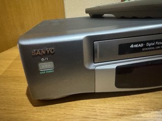 Reproductor VHS Sanyo 4 HEAD