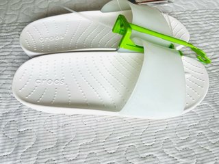 Chanclas Crocs Blancas Talla 36/37 NUEVAS