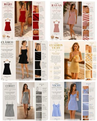 Vestido Vichy Mini Verano XXS