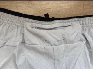 Pantalón corto deportivo gris talla L