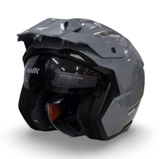 Casco Trial Unik Link DV Gris Nardo