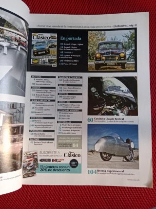 Revista motor clasico. n 313 . Mes, año 5/2014.