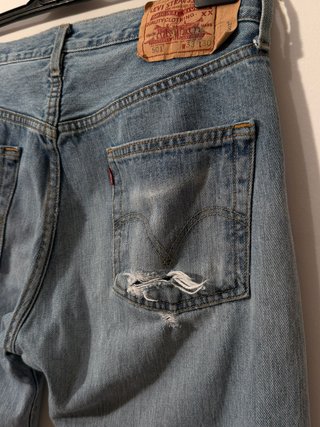 Levi’s 501 originali vintage – denim chiaro – W33