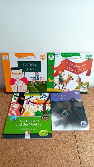 Lote 4 Libros Inglés Infantiles