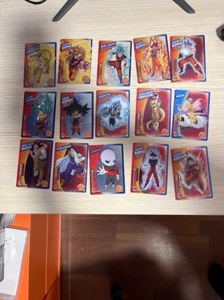 64 Cartas Dragon Ball (50 Especiales)