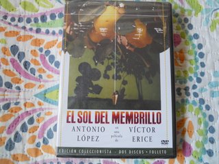 PELICULA DOCUMENTAL EL SOL DEL MEMBRILLO,DVD. de segunda mano por