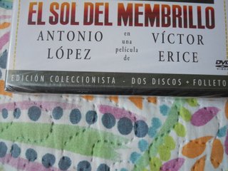 PELICULA DOCUMENTAL EL SOL DEL MEMBRILLO,DVD. de segunda mano por