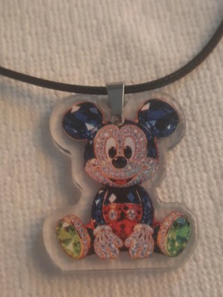 Colgante Mickey Brillante Infantil