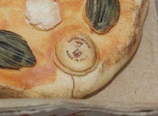Capodimonte Pizza Souvenir Made in Italy