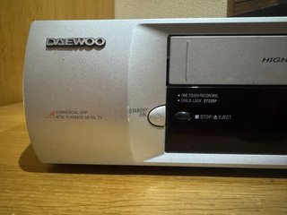Reproductor VHS Daewoo