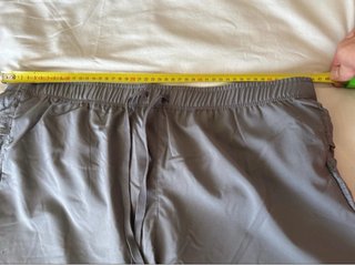 Pantalón corto deportivo gris XL