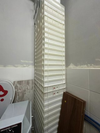 Bandejas de panadería apilables