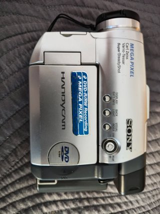 Videocámara Sony Handycam DVD Gris