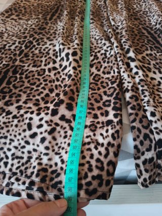 Lote falda y pantalón estampado cebra