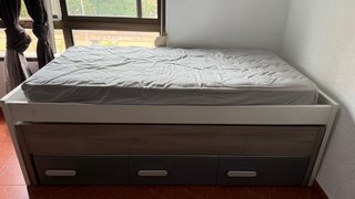 Cama juvenil nido doble