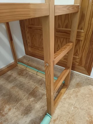 Litera Kura Ikea Madera Blanca