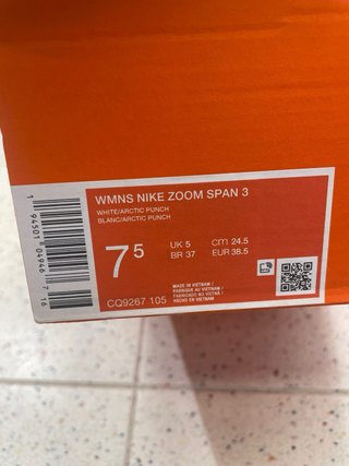 Nike Zoom Span 3 Mujer