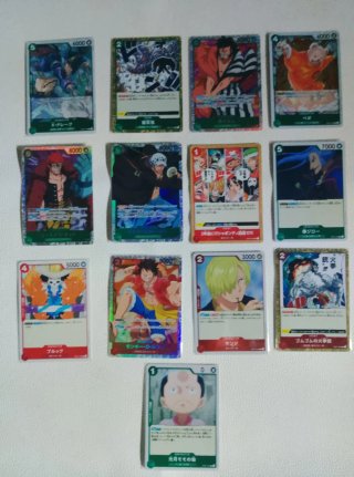 Carte One Piece - Set di carte collezionabili