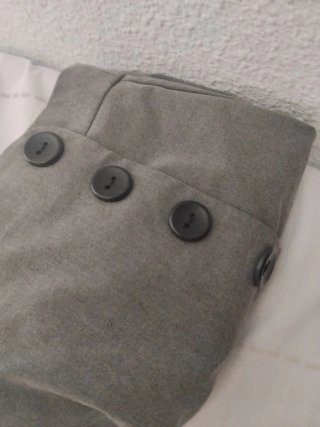 Falda pantalón corta gris