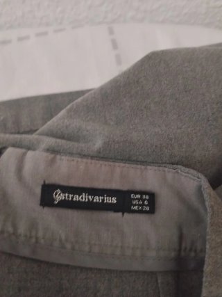 Falda pantalón corta gris