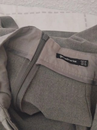 Falda pantalón corta gris