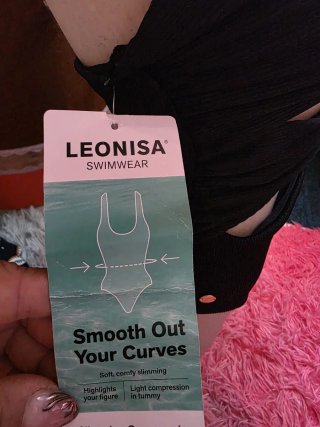 Bañador Leonisa Negro Tallas Varias