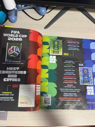 Álbum Mundial 2026 con 752 cartas