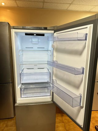 Nevera Beko plateada 185×60 No frost