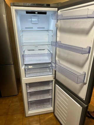 Nevera Beko plateada 185×60 No frost