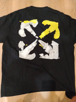 Camicia tributo nera Off-White