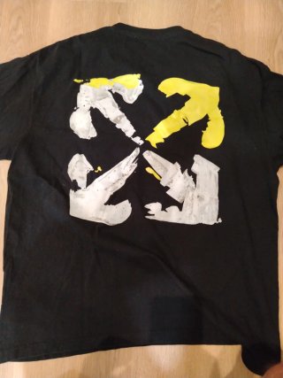 Camicia tributo nera Off-White