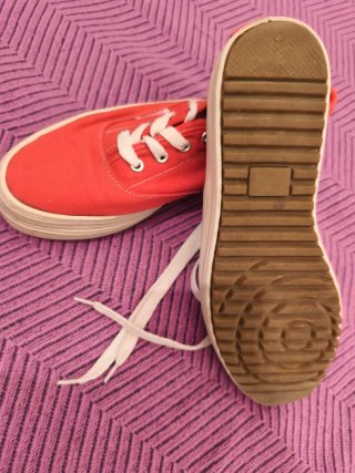 Zapatillas Kappa Verano Talla 39 Rojas