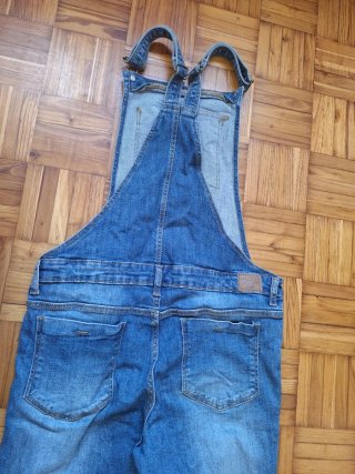 Peto largo vaquero azul