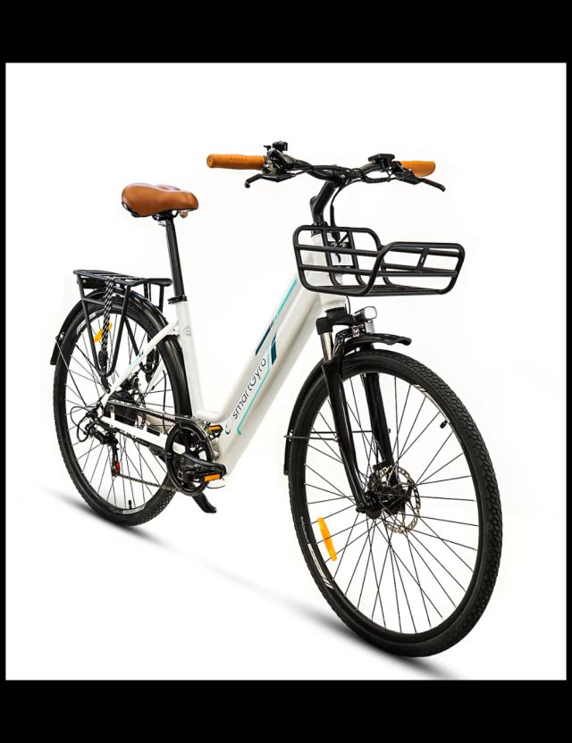 Bicicleta eléctrica EBIKE SMARTGYRO SUNSET Blanco