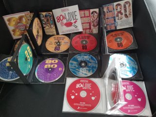 Lote CDs formato Digipack 2 de 4CD-1 3CD-2CD y DVD