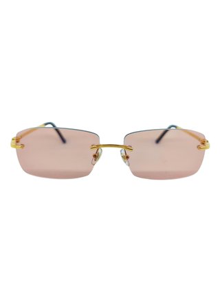 Cartier Vintage Bijoux Modello Gold pink sapphire