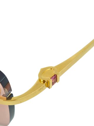 Cartier Vintage Bijoux Modello Gold pink sapphire