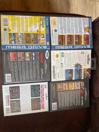 Lote 5 Juegos Mega Drive Sega