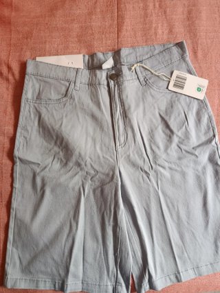 Bermudas mujer celestes verano