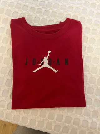 Camiseta Jordan Roja talla 12-13 años