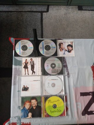 Lote 4 CDs Pimpinela (uno de ellos doble)