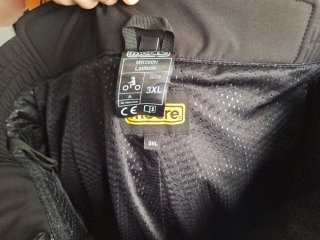 Pantalón de moto invierno negro