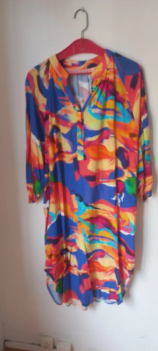 Vestido Talla Única Multicolor
