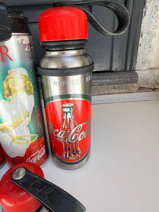 Bottiglie Coca-Cola Vintage Metallo