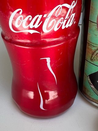 Bottiglie Coca-Cola Vintage Metallo