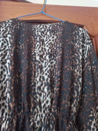 Casaca con top estampado